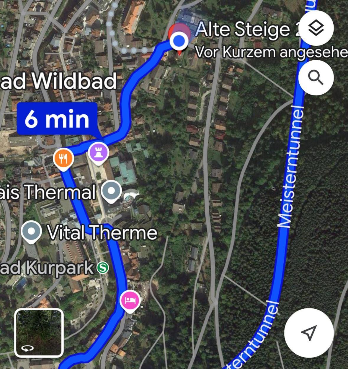Апартаменты Viva La Wildbad Бад-Вильдбад Экстерьер фото